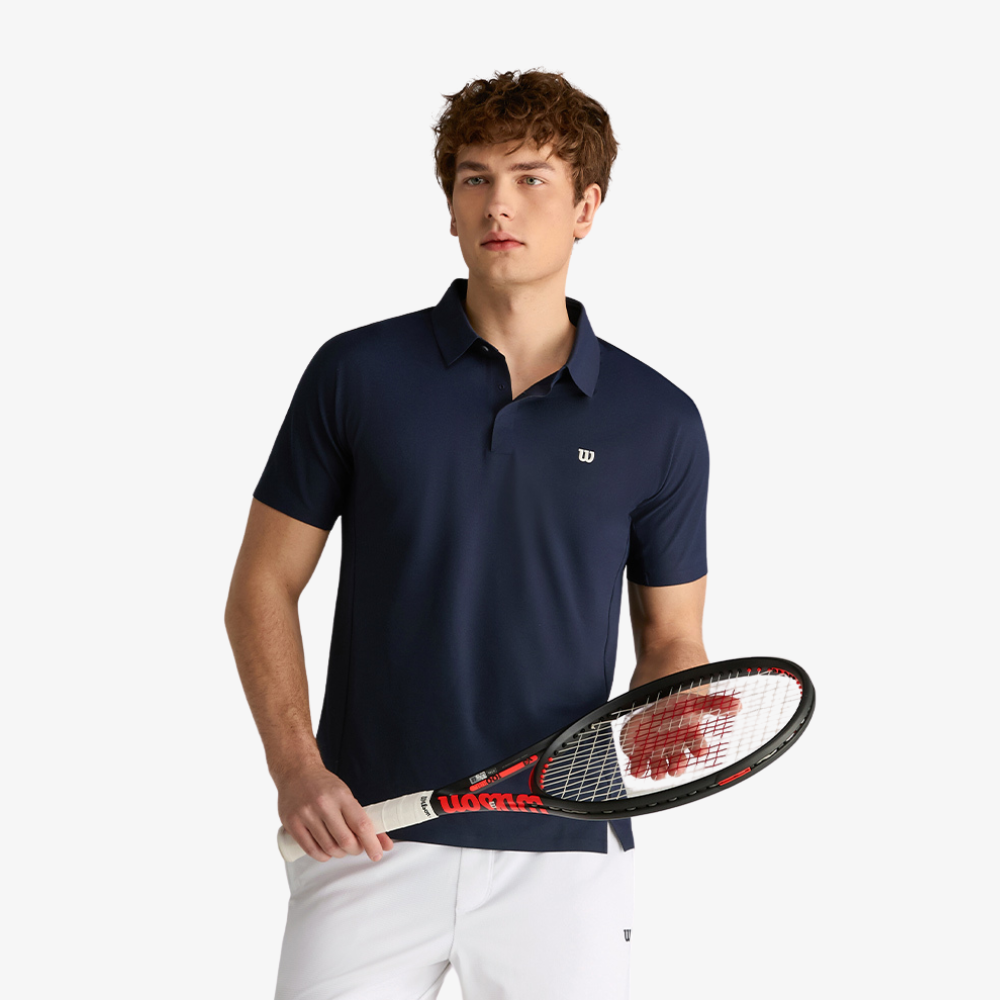 Wilson Daily Court Polo - Navy